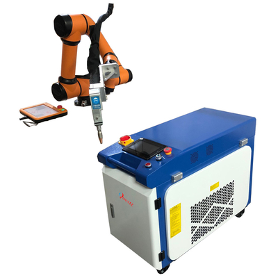 Robotic arm automation 1500w fiber laser welding machine