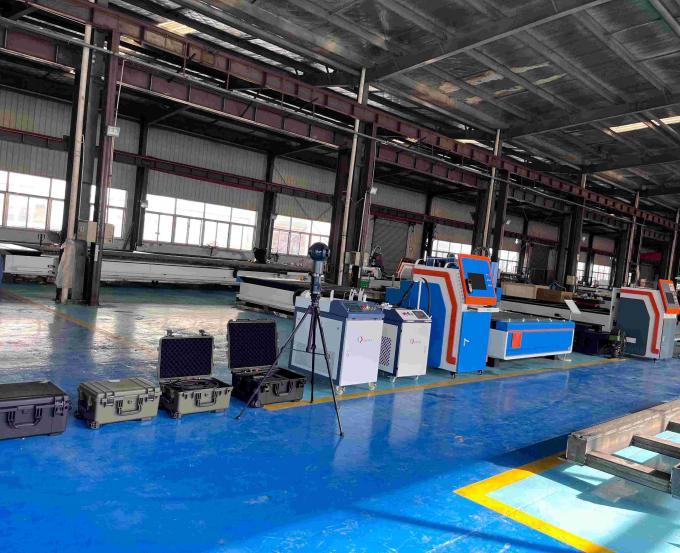 Pulse 200w 300w valise machine de nettoyage laser à fibre machine de détachement de rouille 12