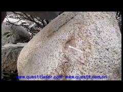 Machine de dérouillage de laser de sac à dos