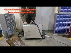 Machine d'élimination de la rouille au laser 100 W avec double tête 0,7 kg