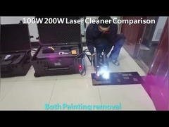Nettoyeur laser pour valise 200 W pour l'élimination de la rouille http://www.questtlaser.com