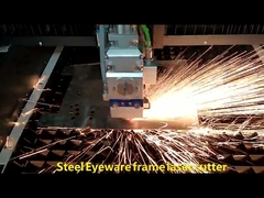 Machine de découpe laser à fibre métallique de haute précision 1000W