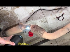 Machine de nettoyage au laser pour l'élimination de la rouille de l'huile de peinture sur le moteur de boîte de vitesses de l'automobile