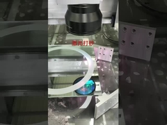 Machine automatique de sablage au laser pour le verre
