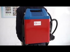 100W BackPack MOPA Machine à éliminer la rouille au laser à fibre pour le nettoyage des graffitis